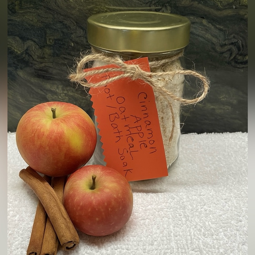 Foot Soak Cinnamon Apple Oatmeal Bath New - Picture 4 of 10